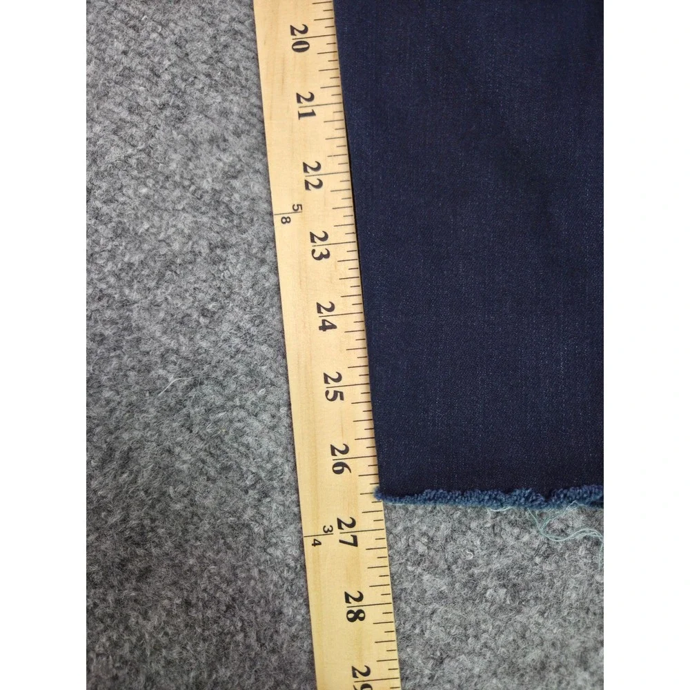 Kut from the Kloth Connie Ankle Skinny Jeans Womens Size 8 Blue Raw Hem